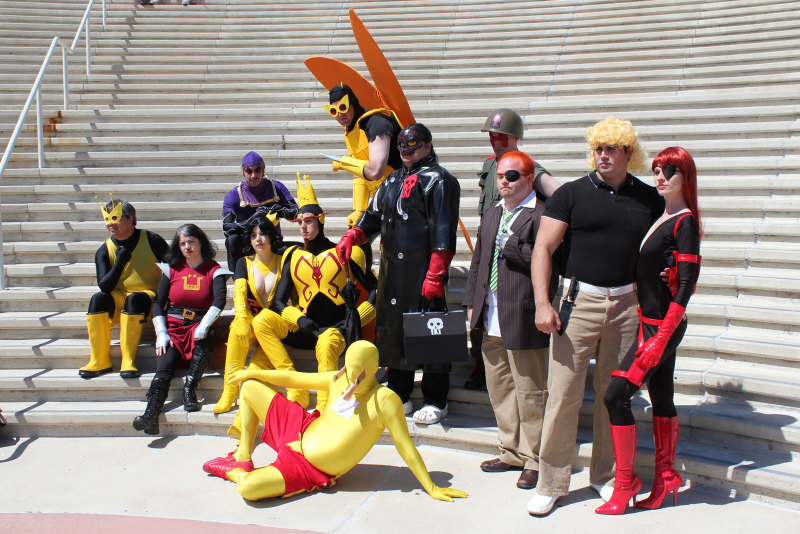 Illustration for article titled The Cosplay of Comic-Con - Day Two: Tinker, Yoshi, Birdo, Spy